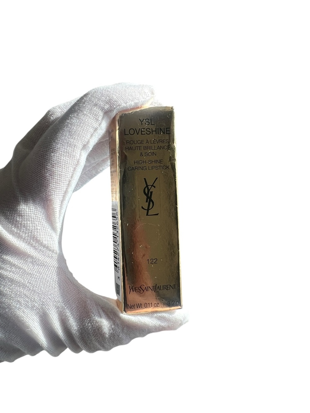 NIB YSL Loveshine Lip Oil Stick 122 Caramel Swirl Full Size Lipstick - Picture 1 of 5